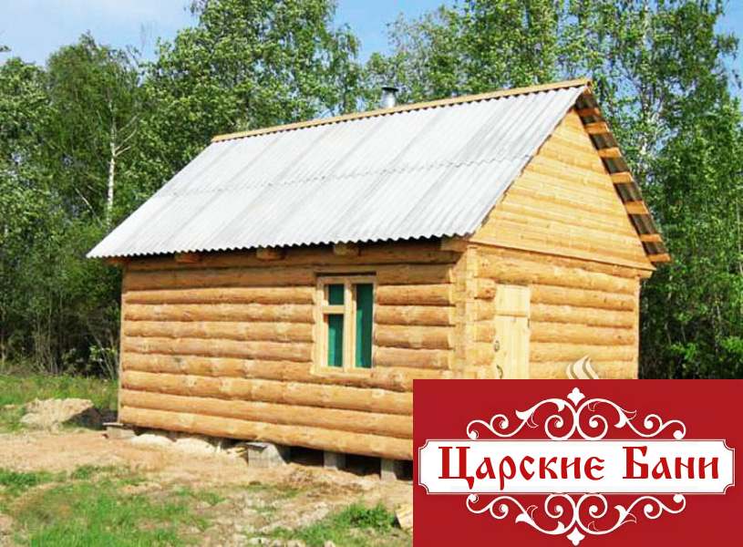 Сруб бани 3х6