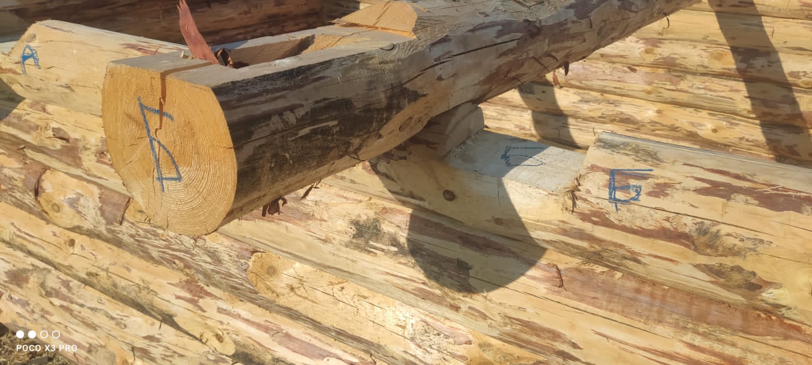 Фото схемы сборки сруба бани